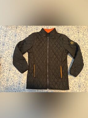 Refrigiwear Quilted Jacket with Orange Trim